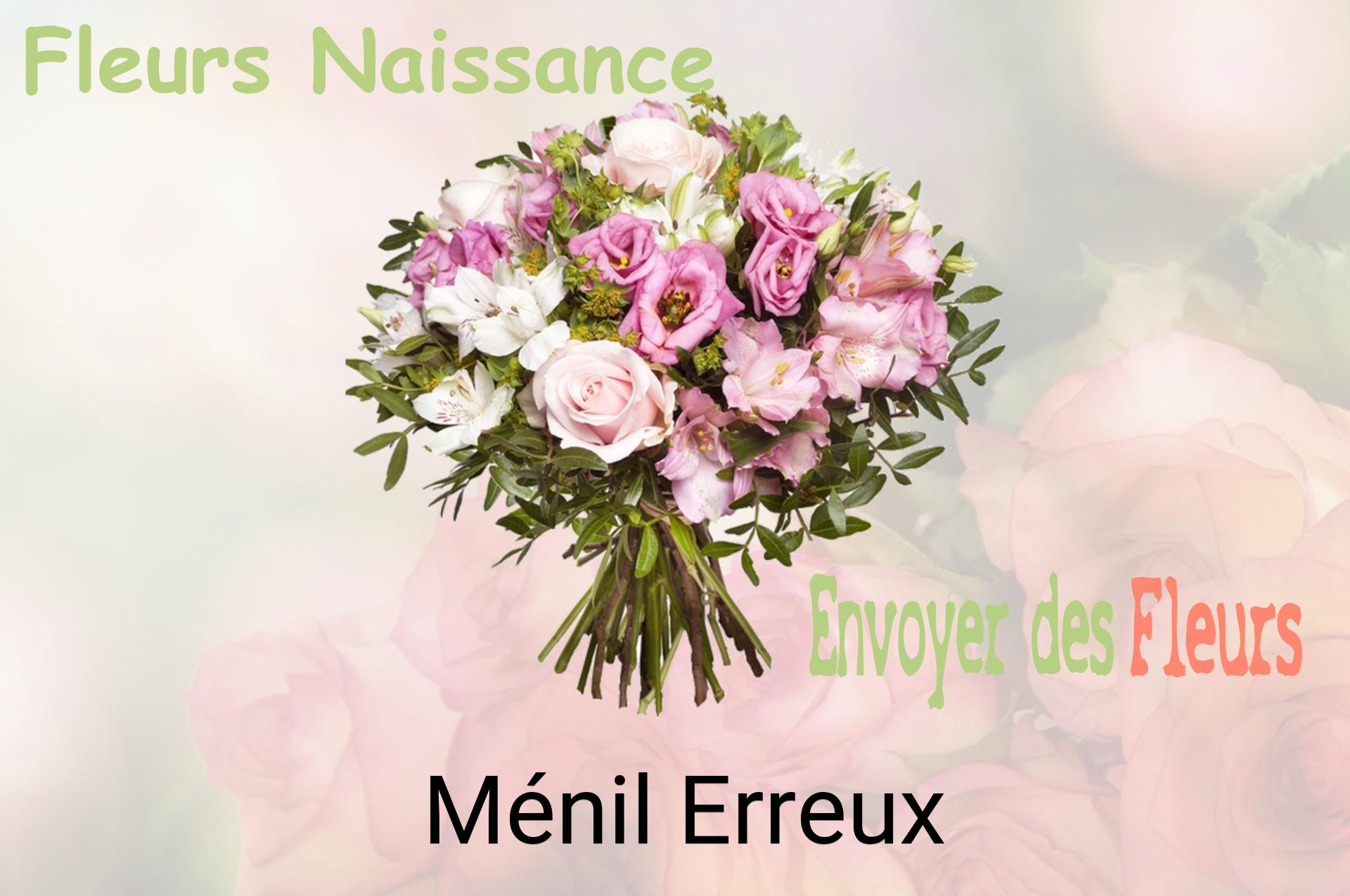 Bouquet de fleurs de naissance livré à Ménil-Erreux